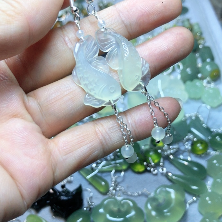 【闪购商品】蛇纹石玉挂件未镶嵌