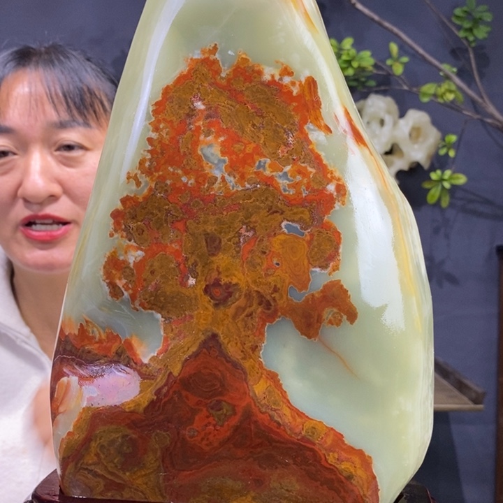 石材精品古青石摆件