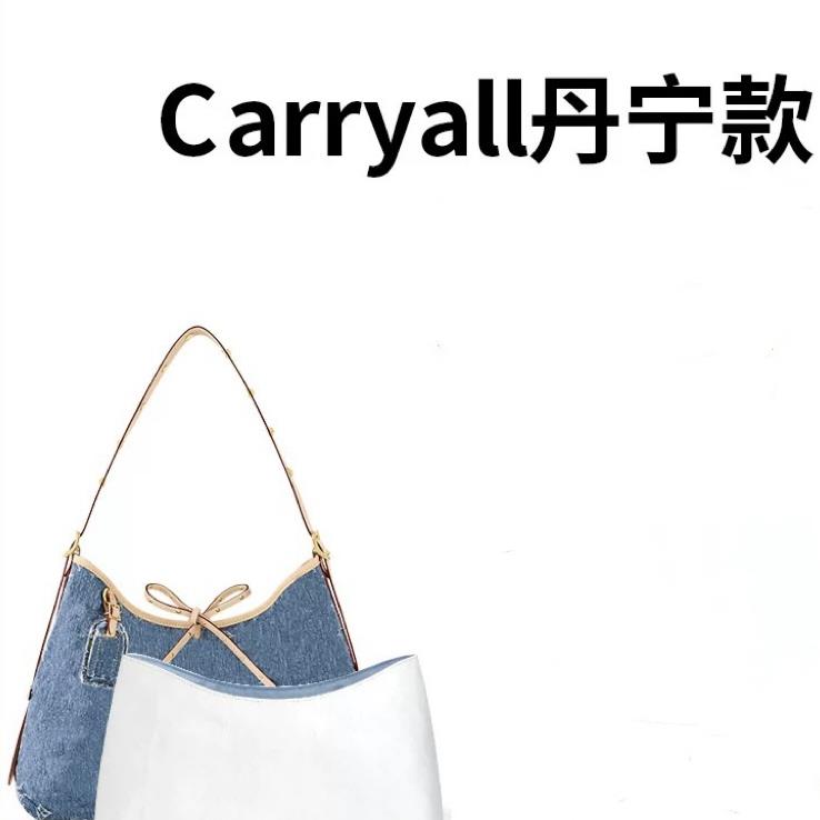 战神丹宁灰色牛仔大托特