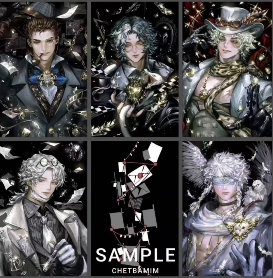 【小温】第五人格 越南 同人原创鬼语二弹 收藏卡盲盒（代拆）