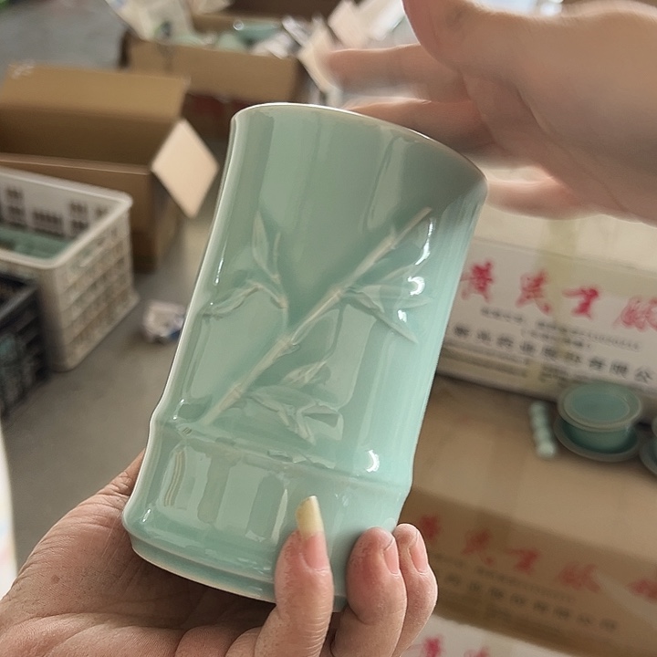 小米茶器龙泉青瓷