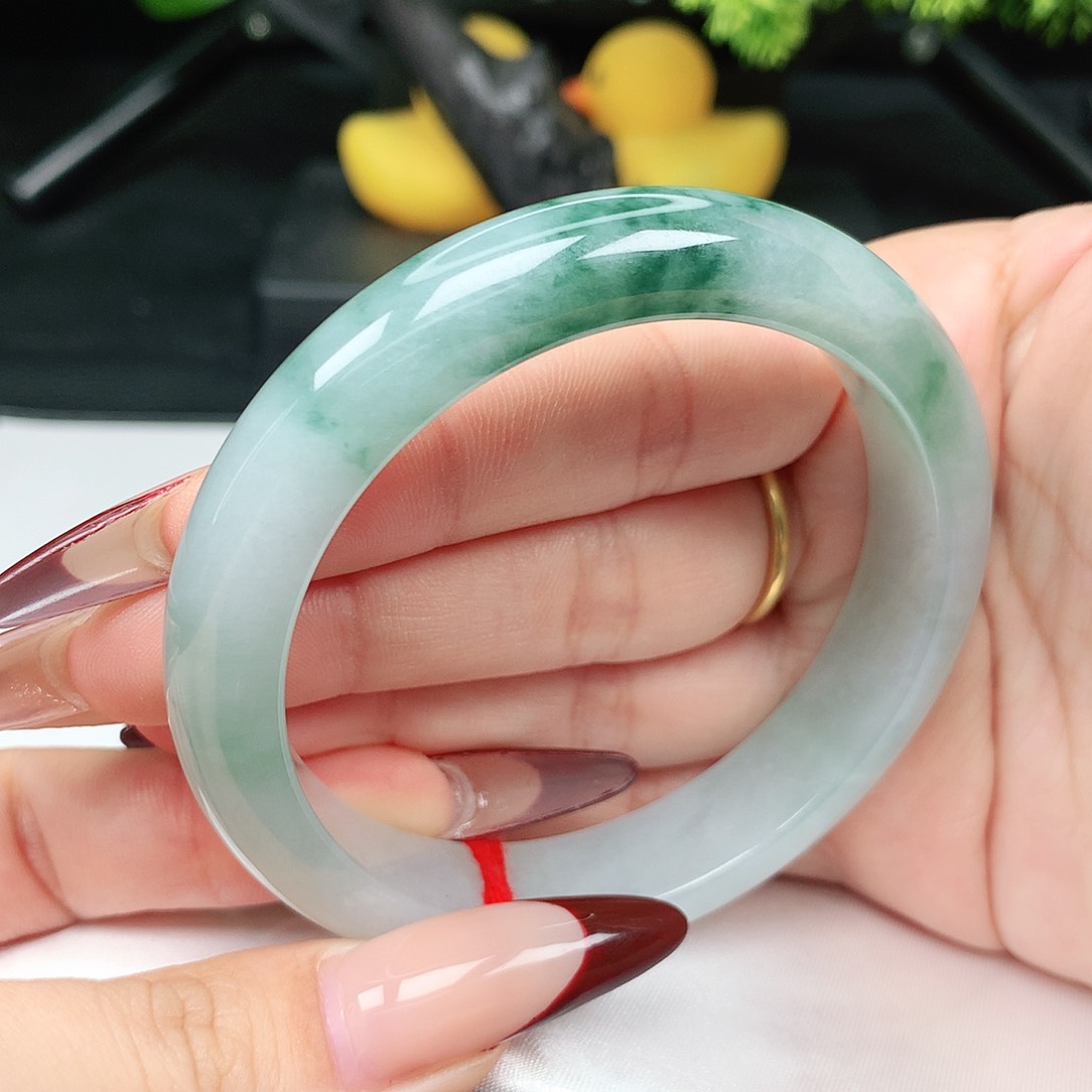 未镶嵌手镯翡翠58-59圈口