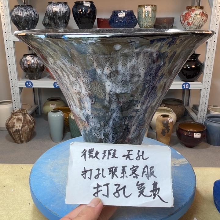 景德镇陶瓷花盆418