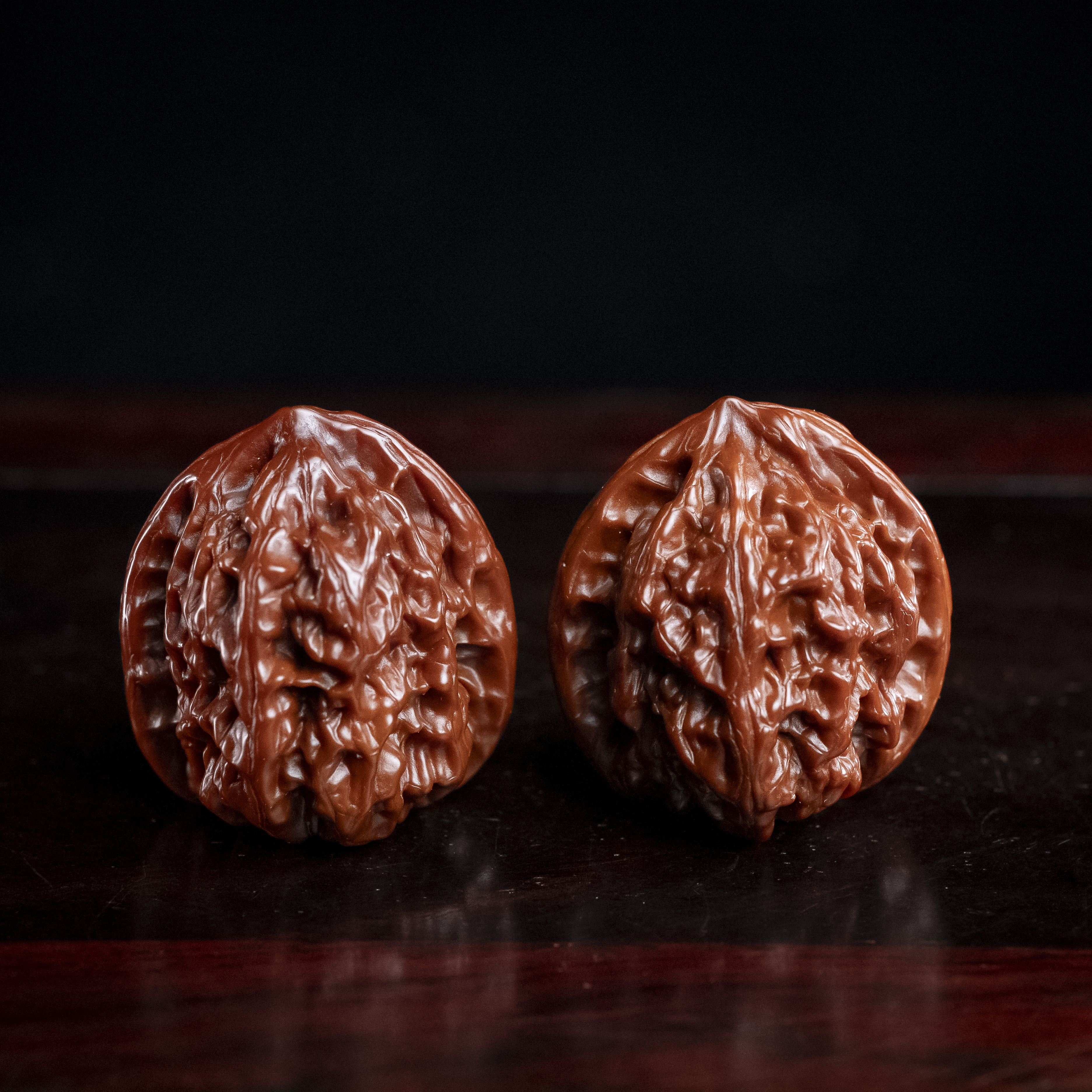 库出旧藏天然老核桃一对