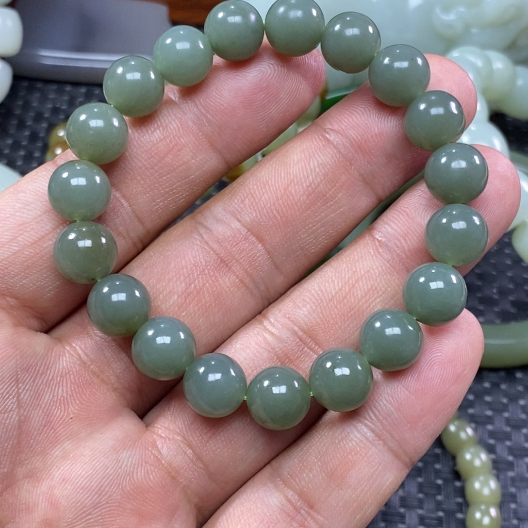 和田玉手链未镶嵌