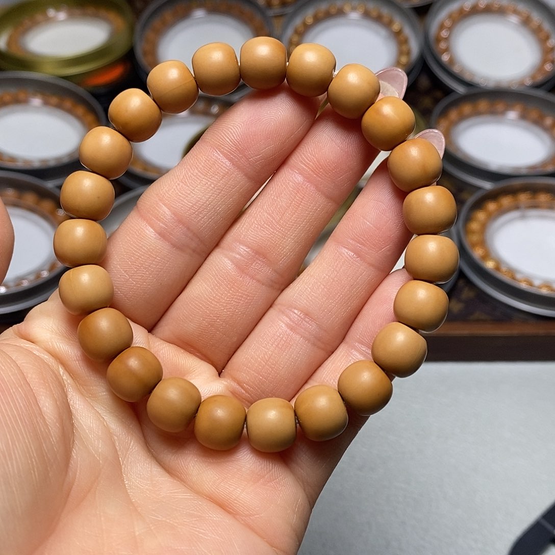 猴头核桃手串300号10左右柔光老型微瑕