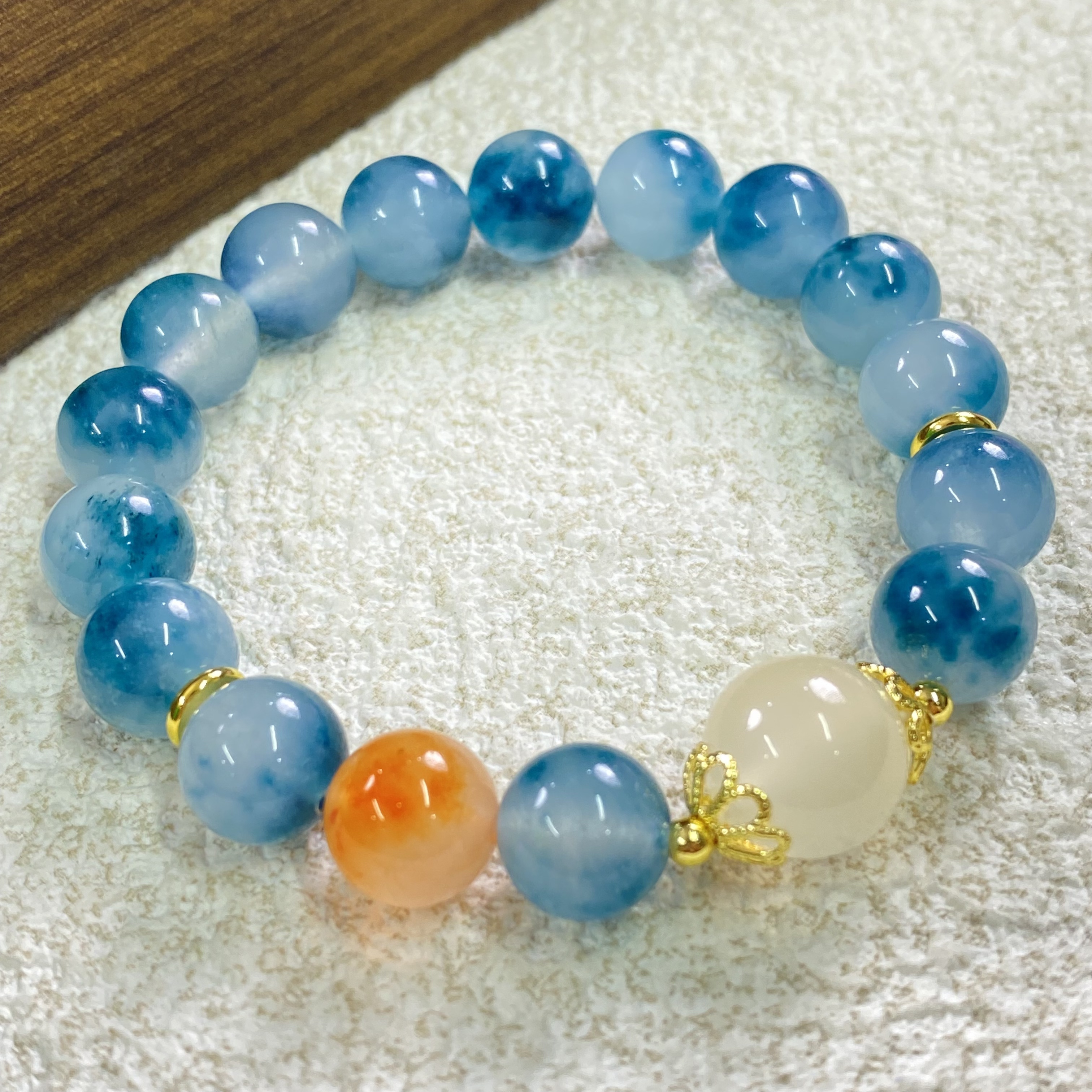 【大胖精选】1441设计师款10m非洲翠单圈圆珠多样性发其一不带礼盒