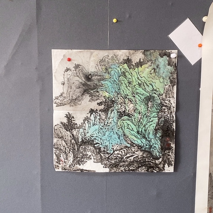 国画张菊梅68.68手绘画芯