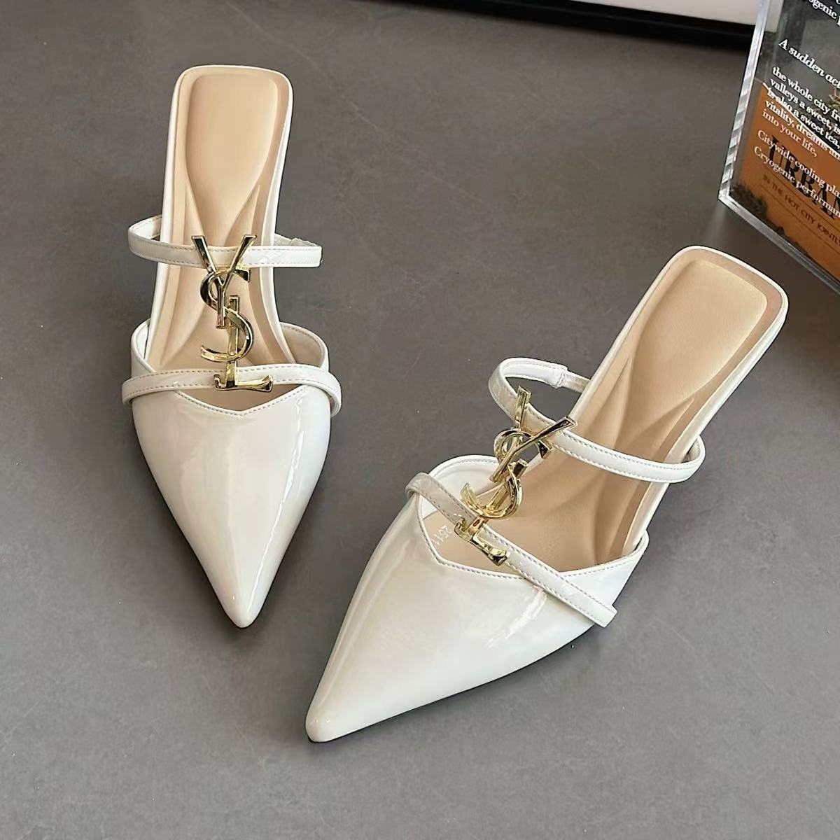 夏休闲款法式拖鞋女新款配裙子仙女风拖鞋82805030