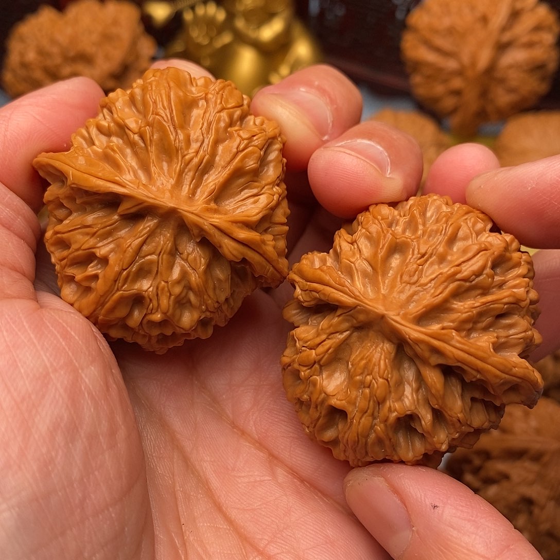 文玩核桃把件全品绝配肉球苹果40.5尺