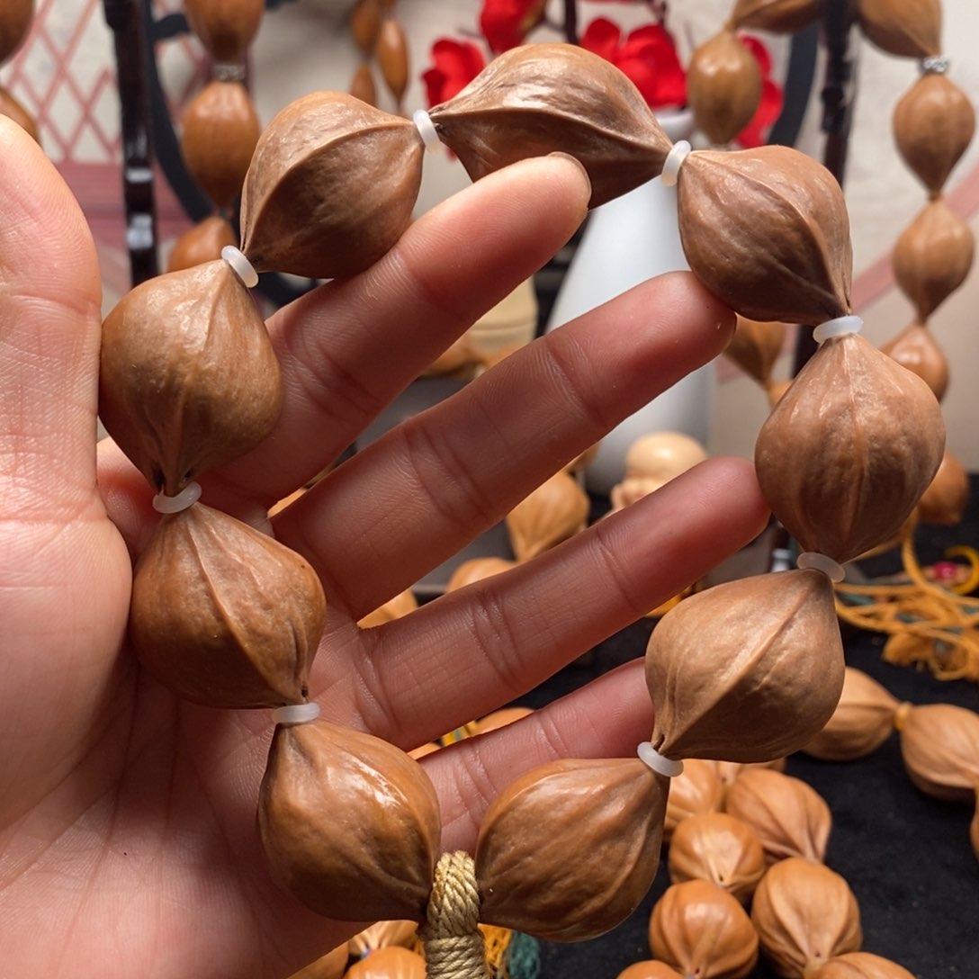 橄榄核手串/手链素手串2.4四花