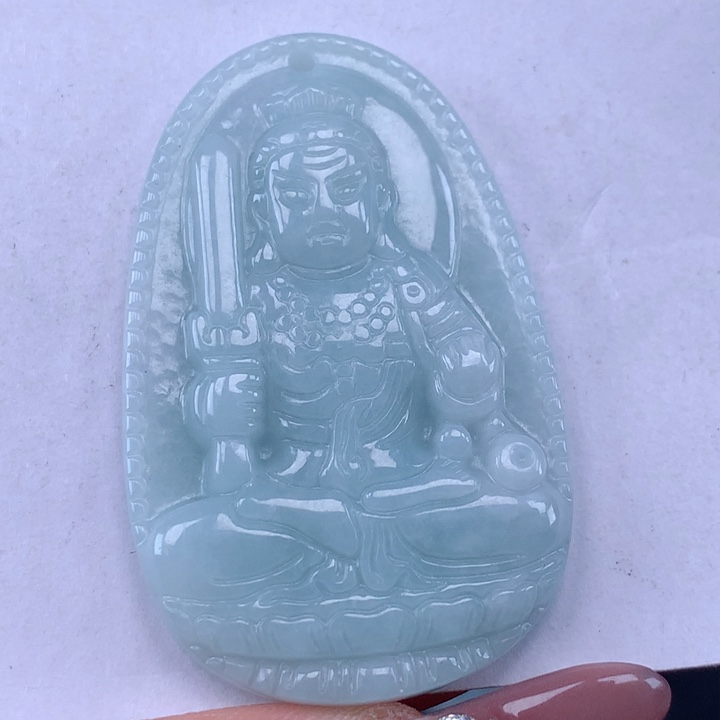颈饰未镶嵌翡翠不动明王