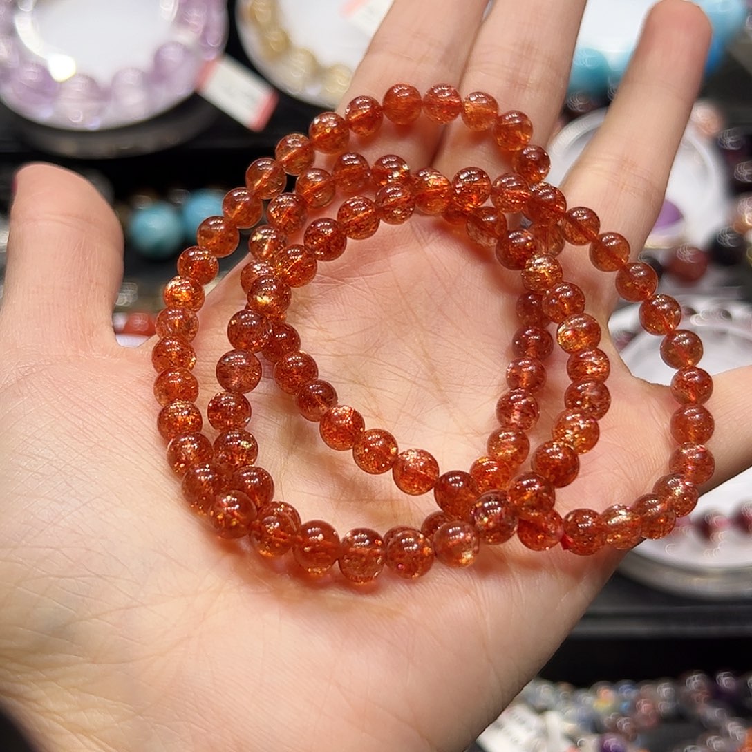 手链未镶嵌日光石Sg31金太阳多圈