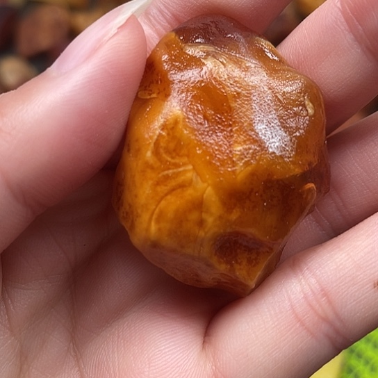 定制琥珀订制花蜡拉丝荧光