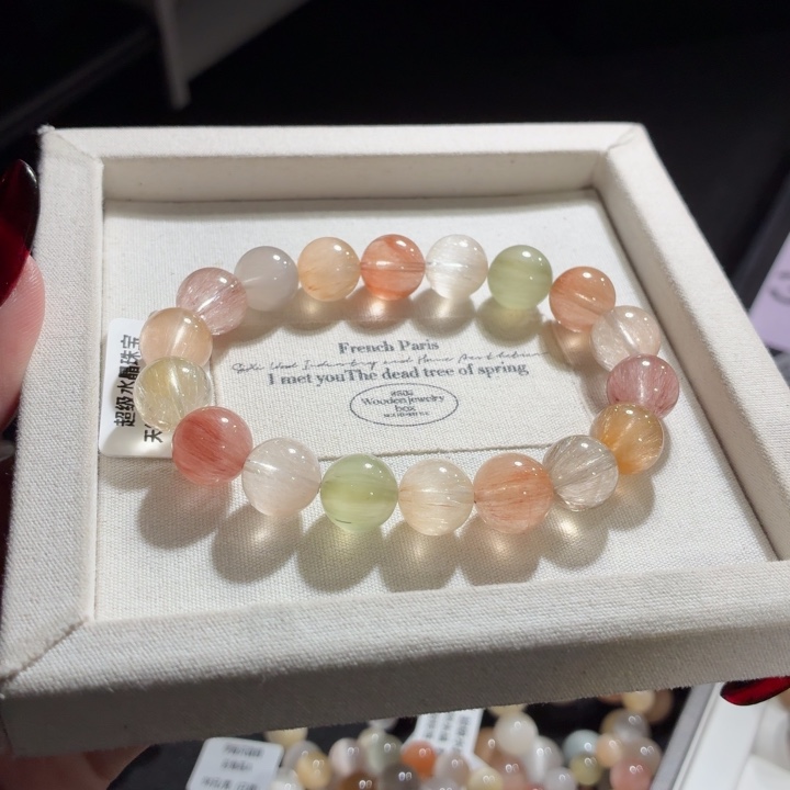 水晶手链未镶嵌304号多样性发一BB 11+