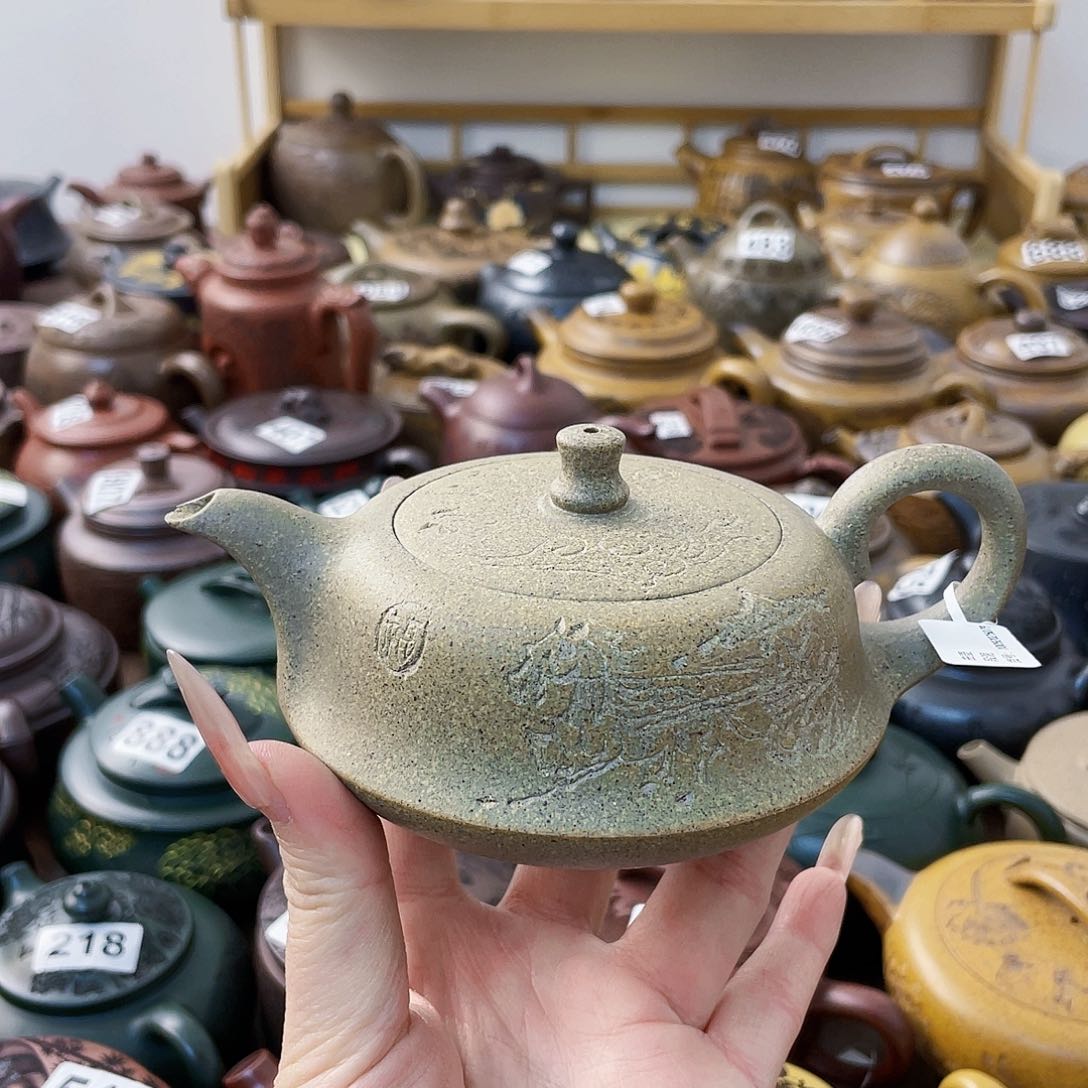 茶壶紫砂紫砂微瑕