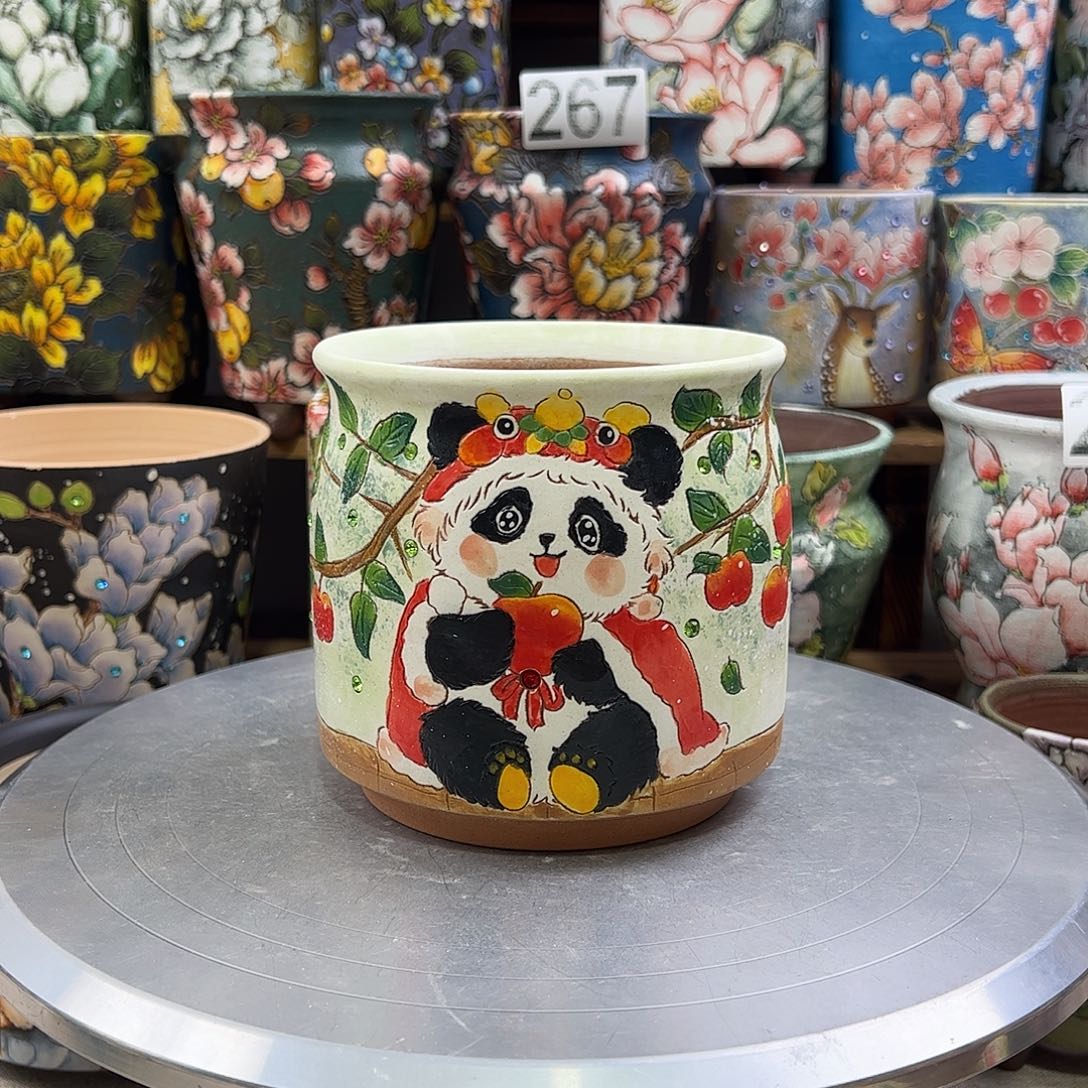 景德镇陶瓷花盆景德镇陶瓷花盆