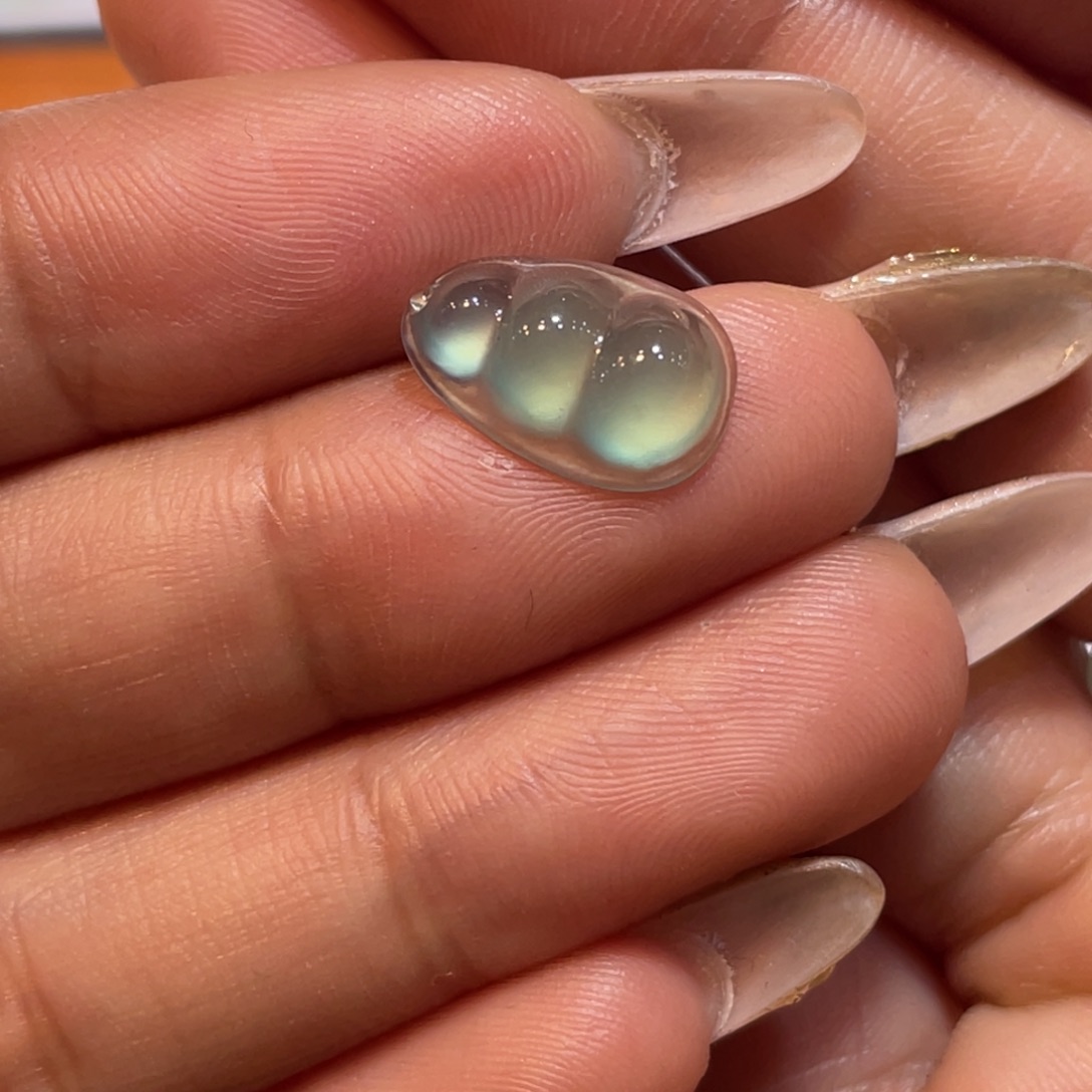 颈饰未镶嵌翡翠豆子