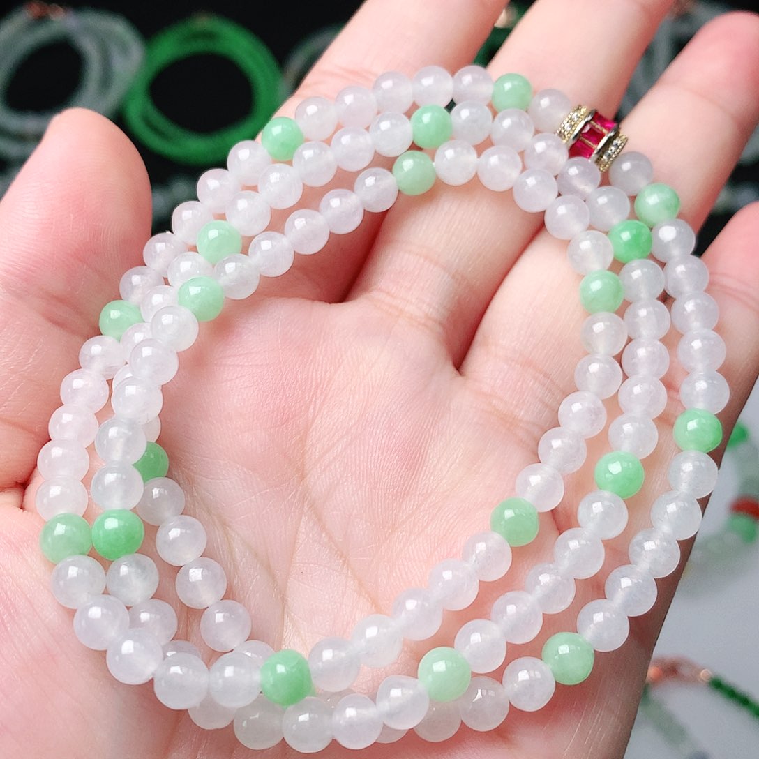 未镶嵌手链翡翠翡翠