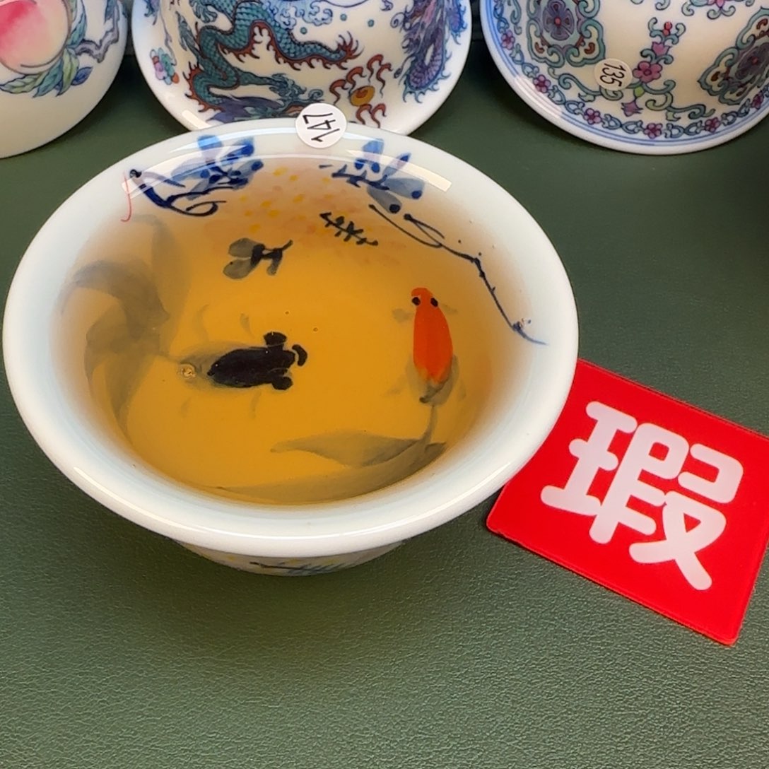 彦祖纯手工手绘茶具147