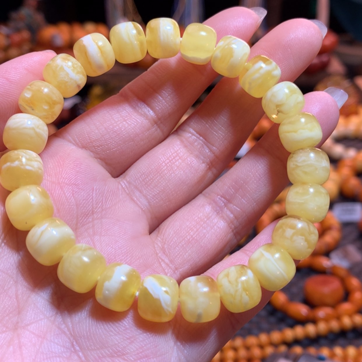 【闪购商品】手串蜜蜡未镶嵌蜜蜡手串