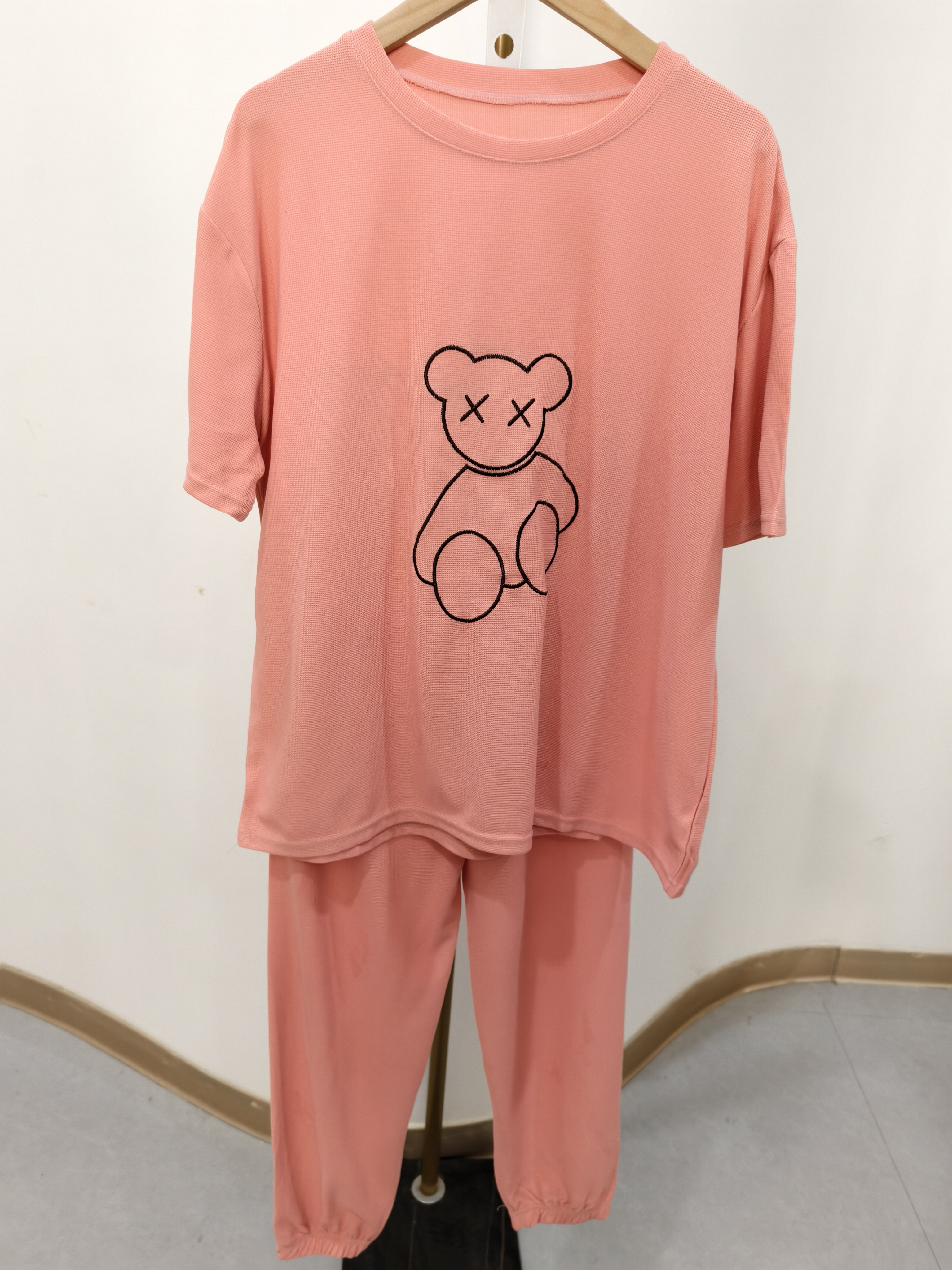 W1794短袖简约套装家居服