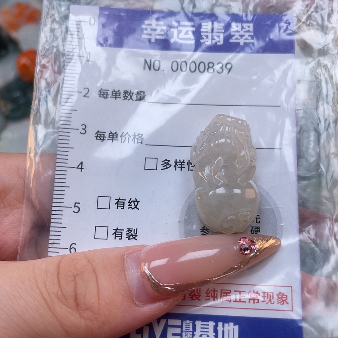 翡翠未镶嵌颈饰hhh