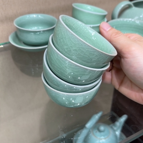 瓷片大宋名窑汝瓷茶具