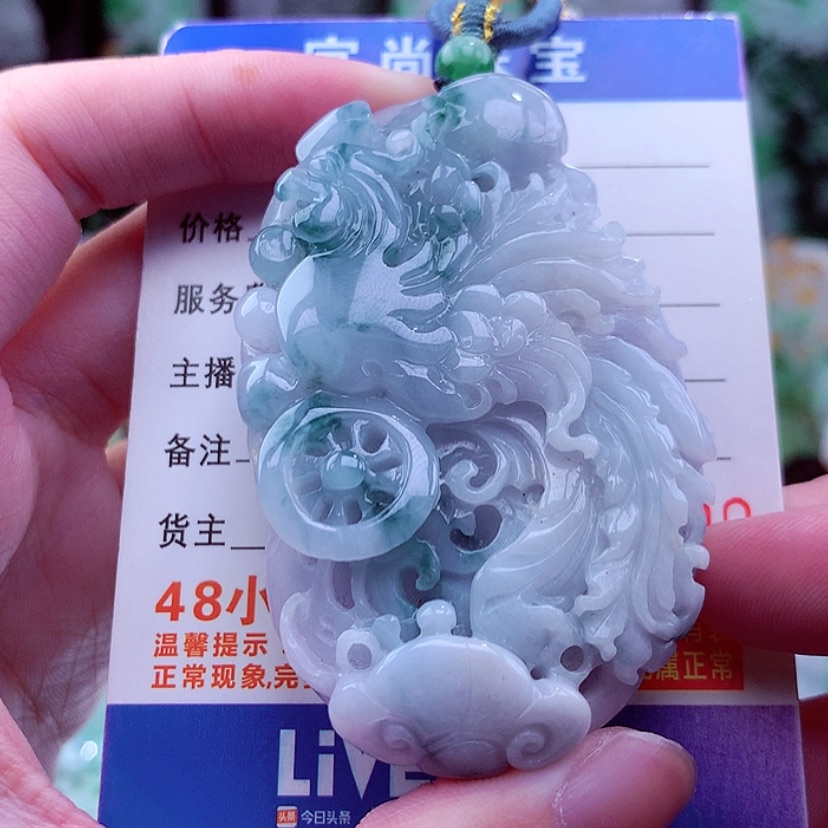 【闪购商品】翡翠颈饰未镶嵌挂件