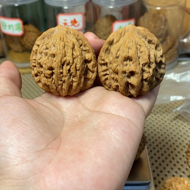核桃手串/手链麦穗虎头42