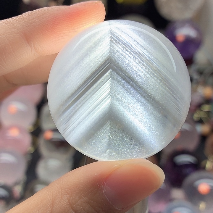 1***7未镶嵌水晶珠宝半成品千层43