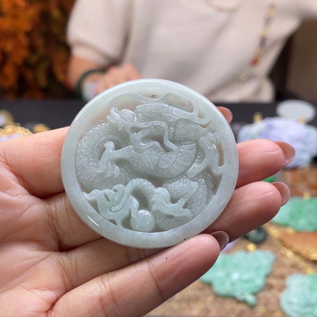 翡翠未镶嵌颈饰代编织
