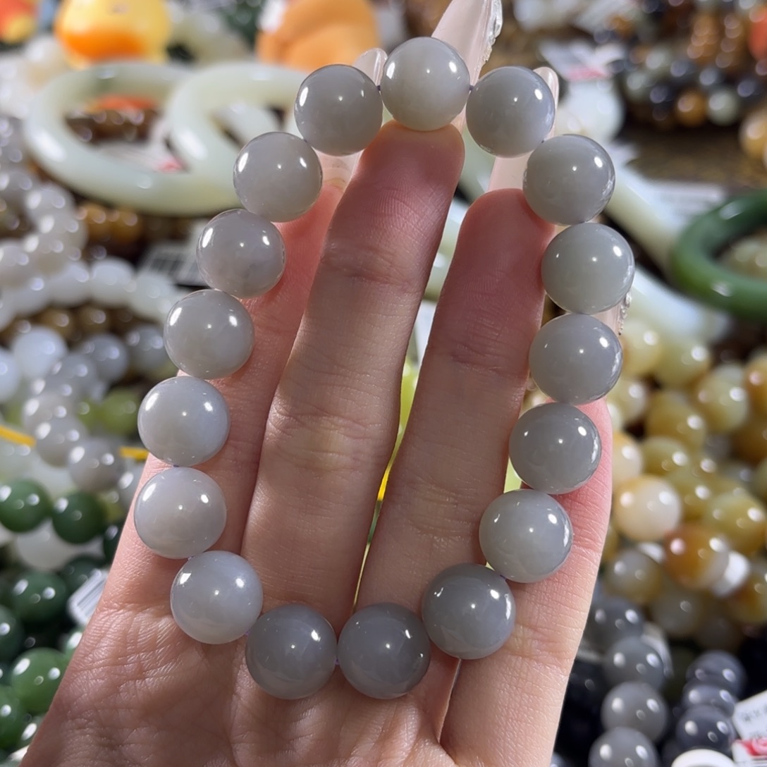 和田玉未镶嵌手链267