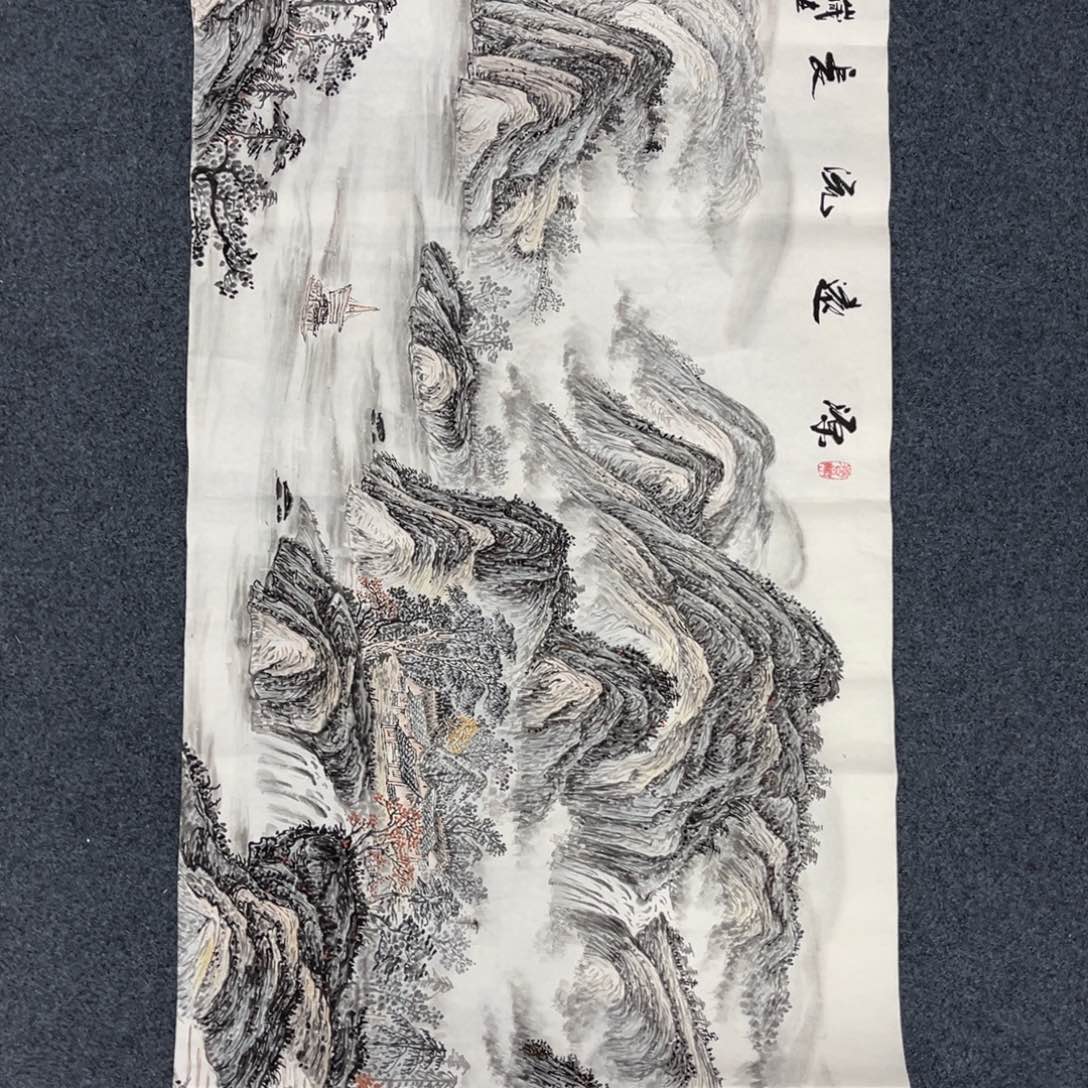 国画手绘画作品和绘画