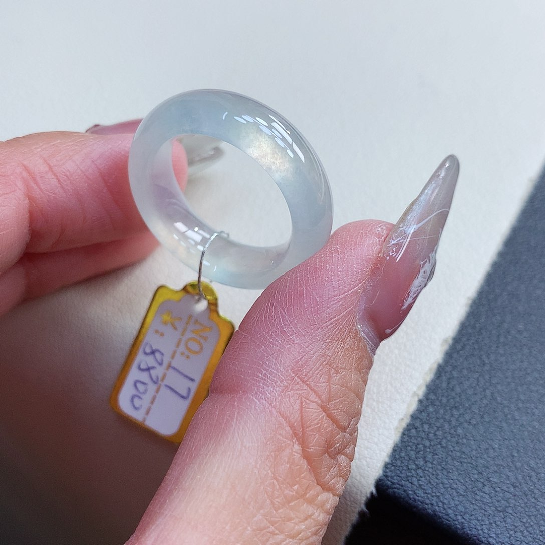 翡翠戒指未镶嵌17号