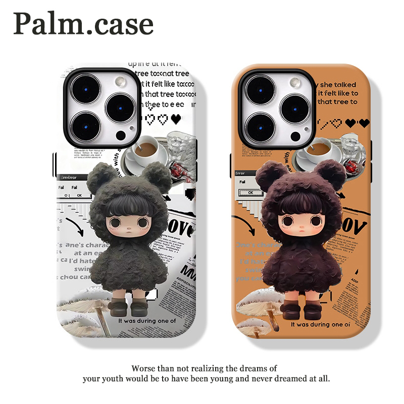 菲林二合一适用华为/oppo/vivo/小米/一加/苹果17手机壳闺蜜女孩