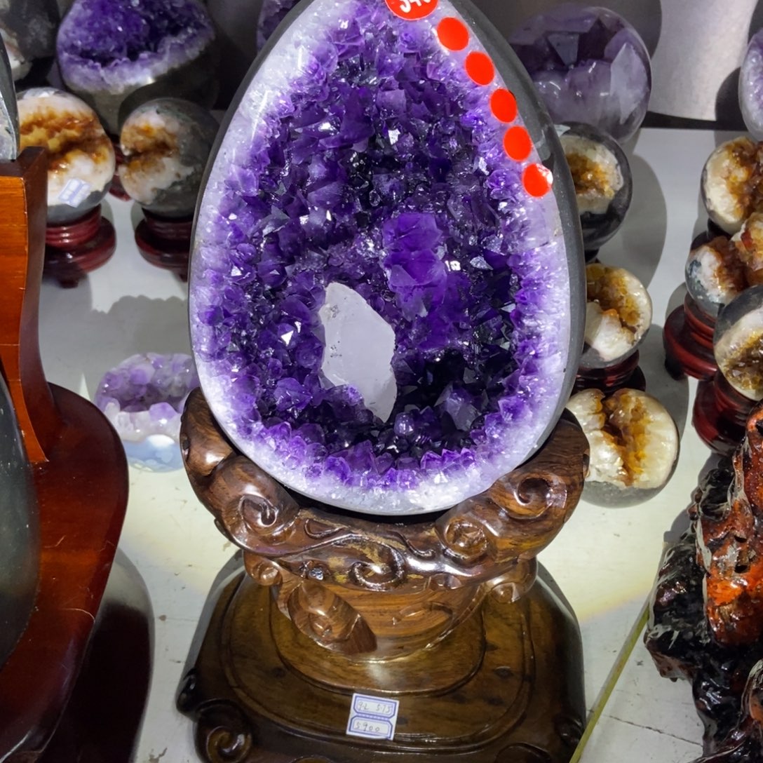 未镶嵌大型摆件（非配饰）紫晶潘