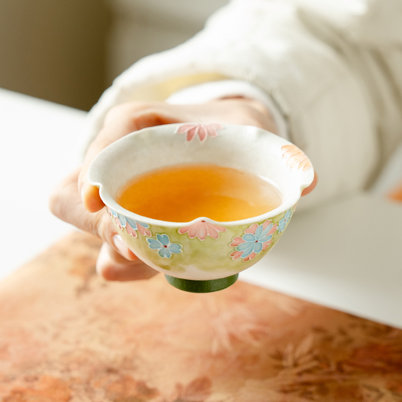 赞朴创意陶瓷茶杯主人杯纯手绘品茗杯个人专用喝茶杯子礼盒装