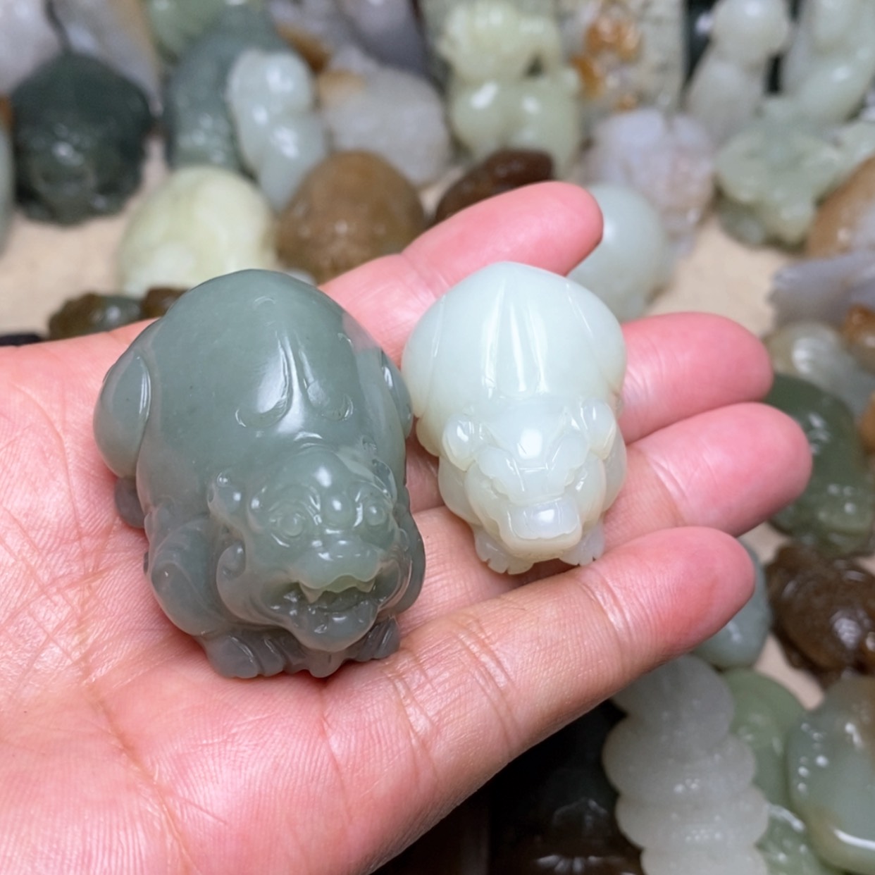 【闪购商品】和田玉挂件未镶嵌文*