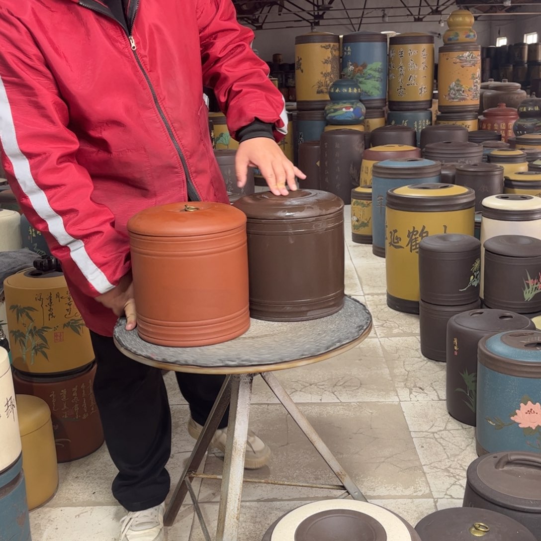紫砂茶叶罐茶叶罐