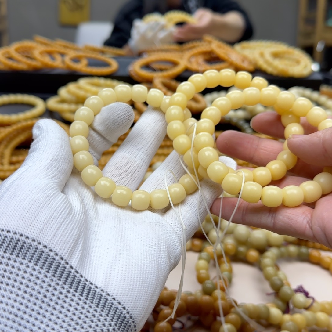 菩提根/象牙果手串10.10年 精工