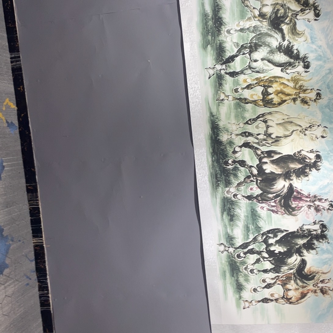 真人名画手工制作