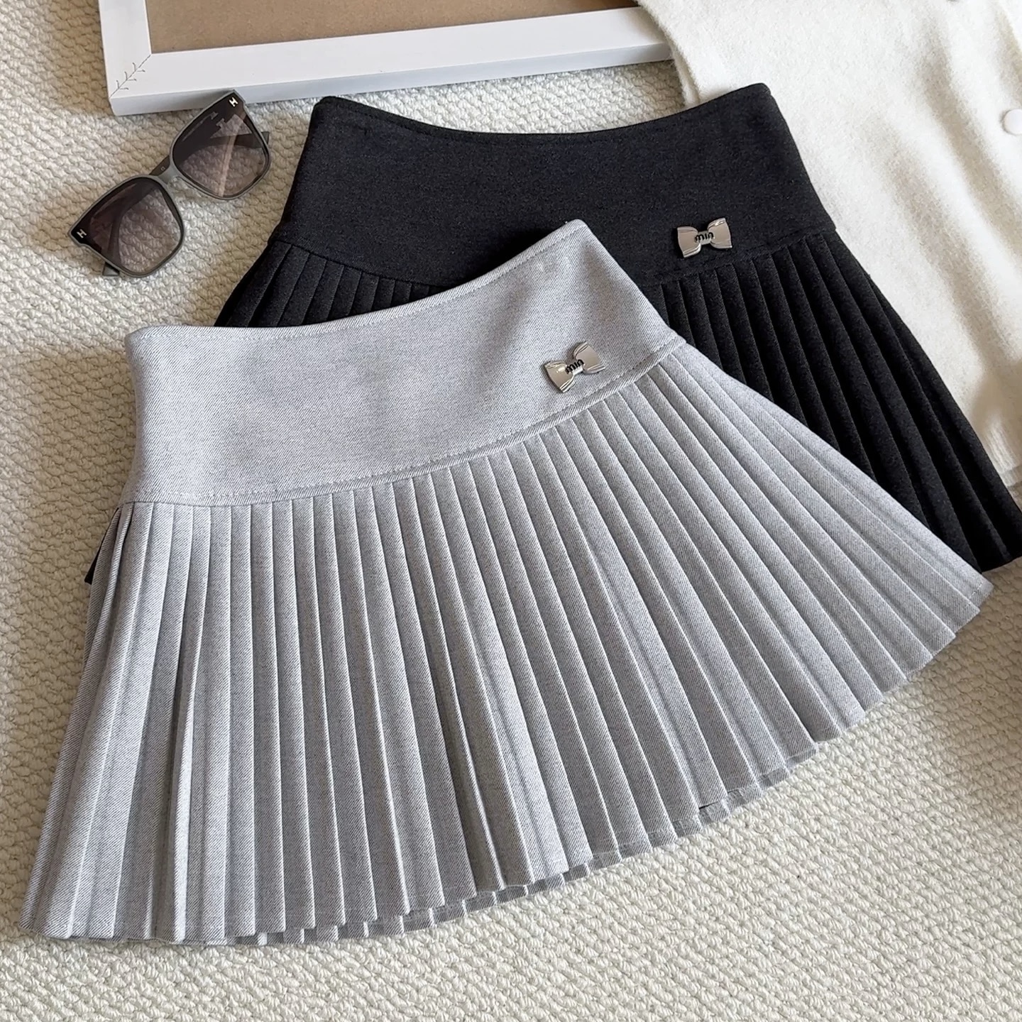 【401-600】女款百搭加绒高腰冬季包臀裙半身裙（非主图款）