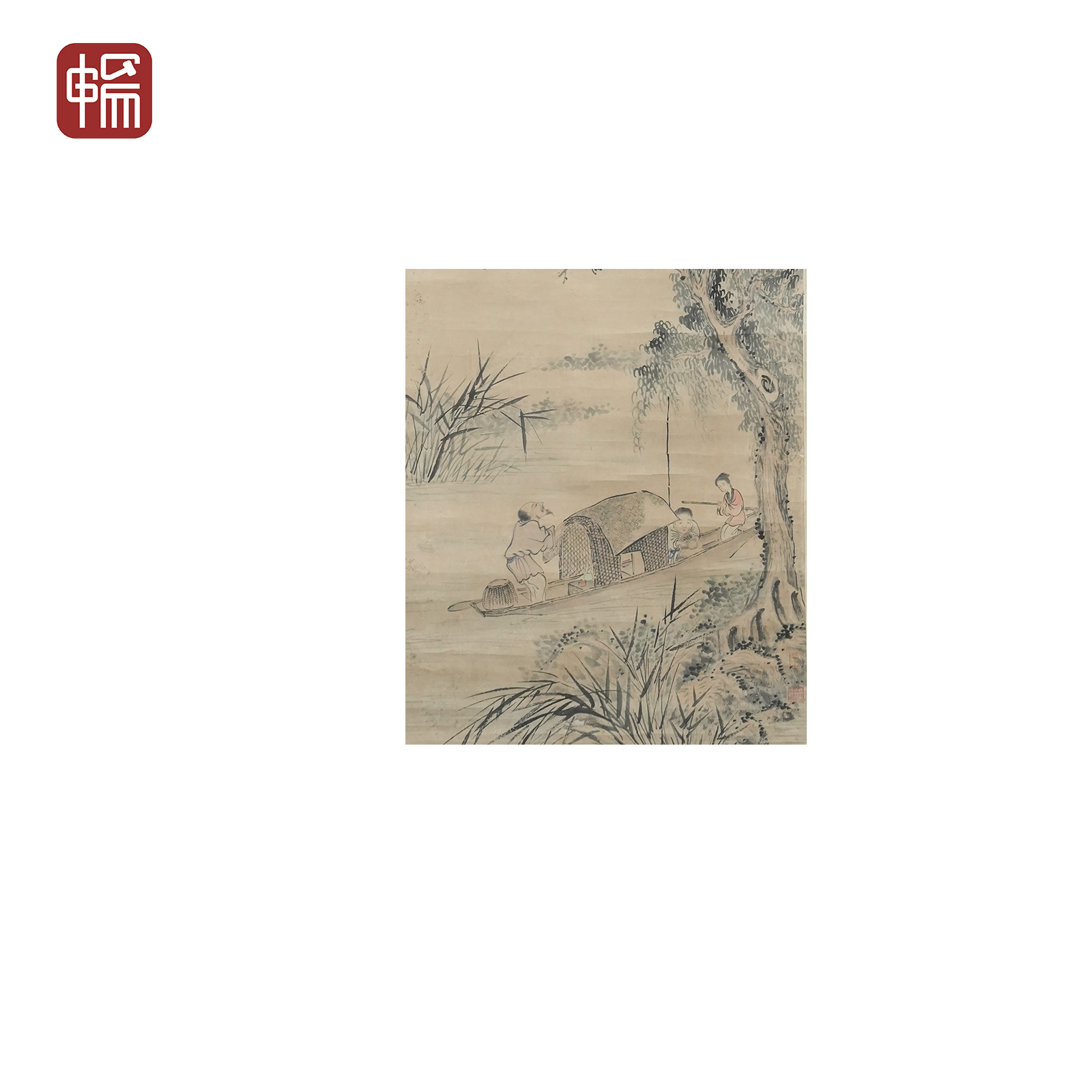 T574 山水 94.5*49(4.17) 纸本立轴 FL