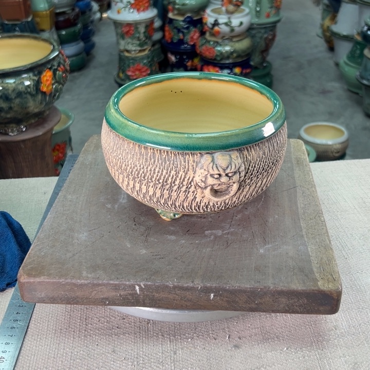 泳坤堂石湾盆陶瓷