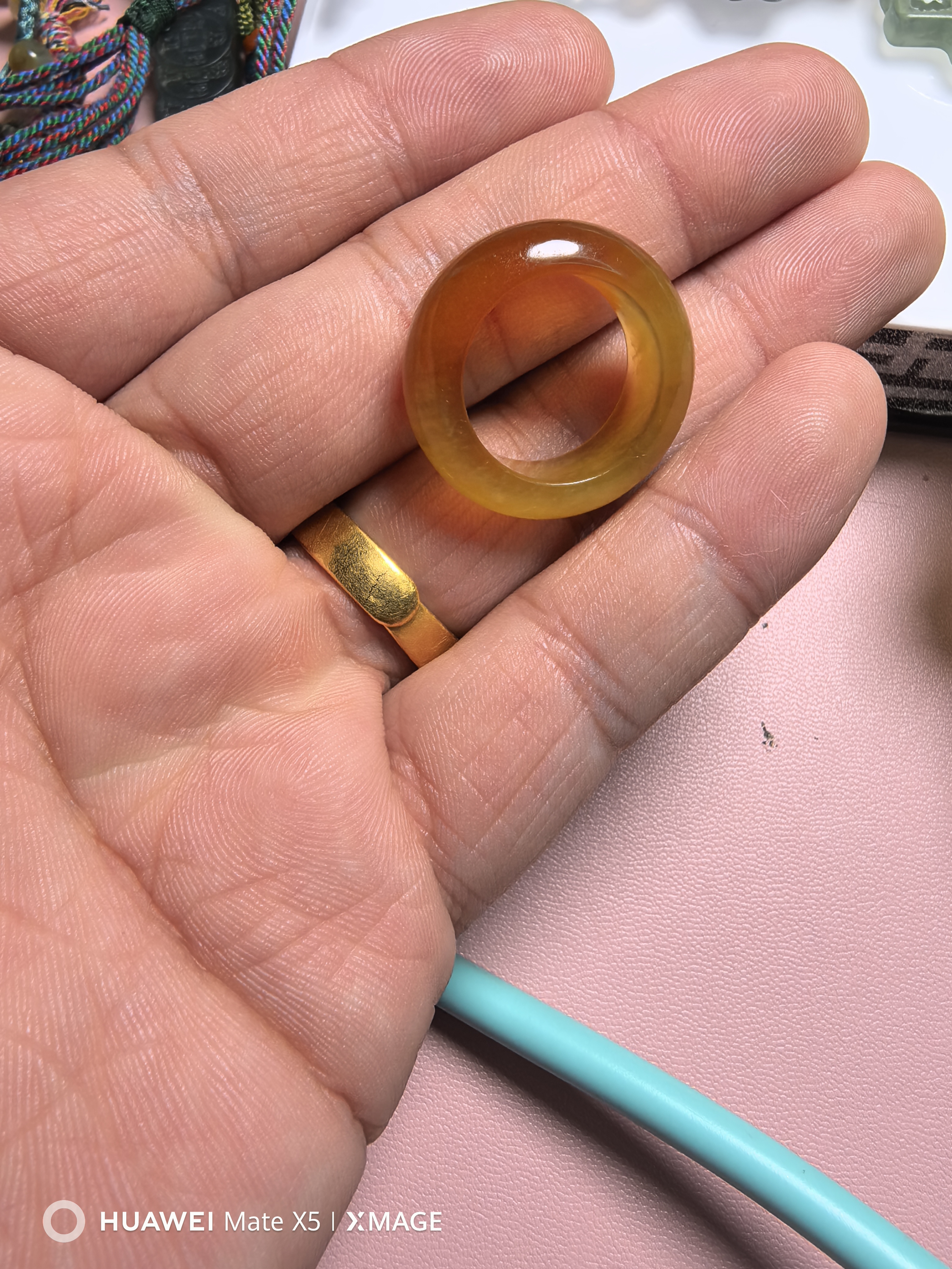 冰透戒圈小众百搭三色