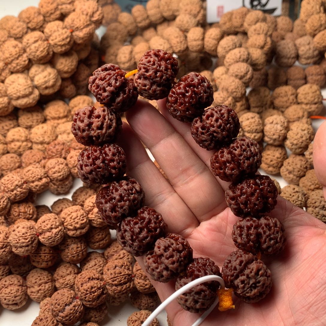 金刚菩提手串25梅花蜂王超头