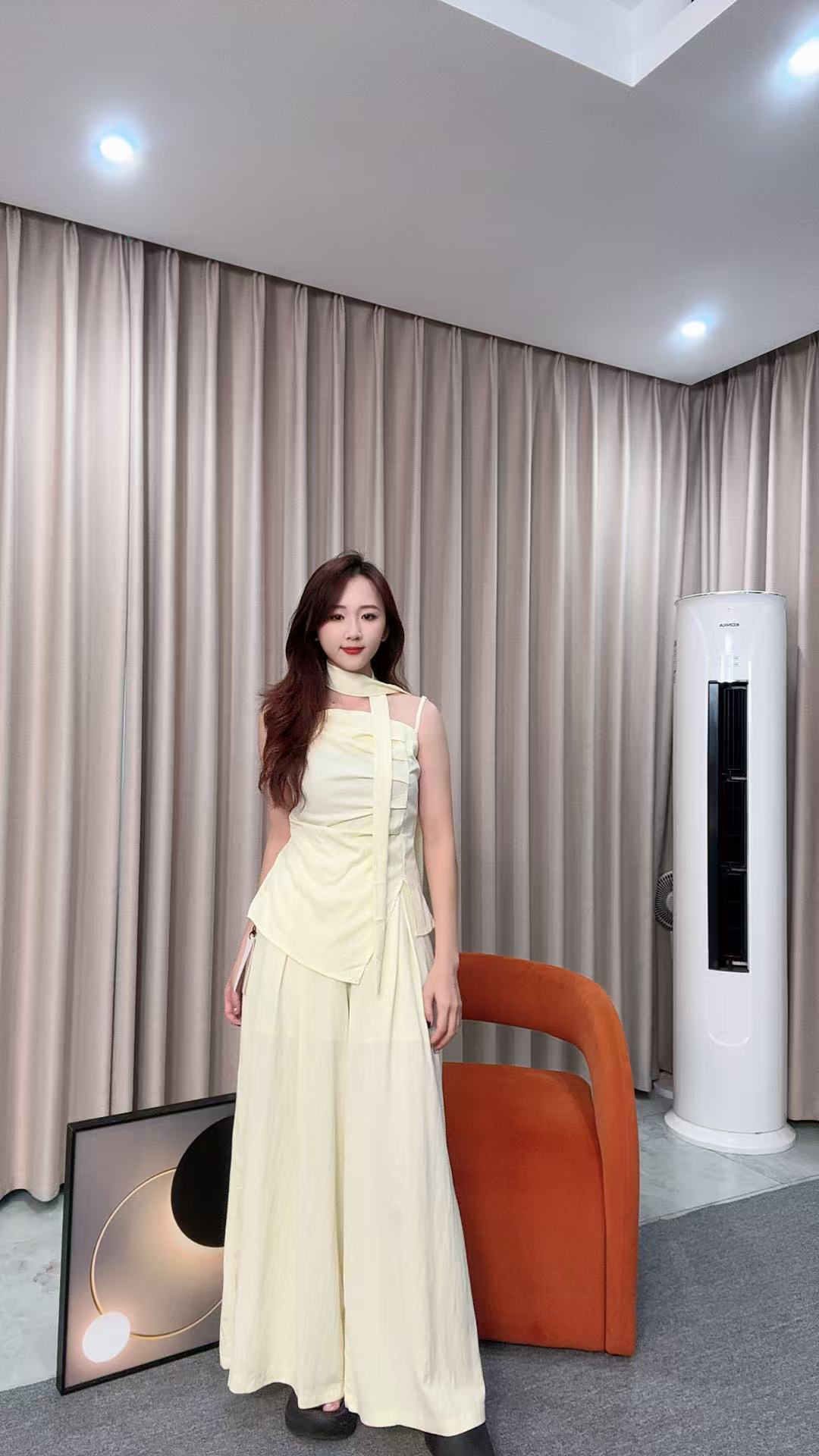 ［海南珍珍］新品韩版气质套装裤 16206