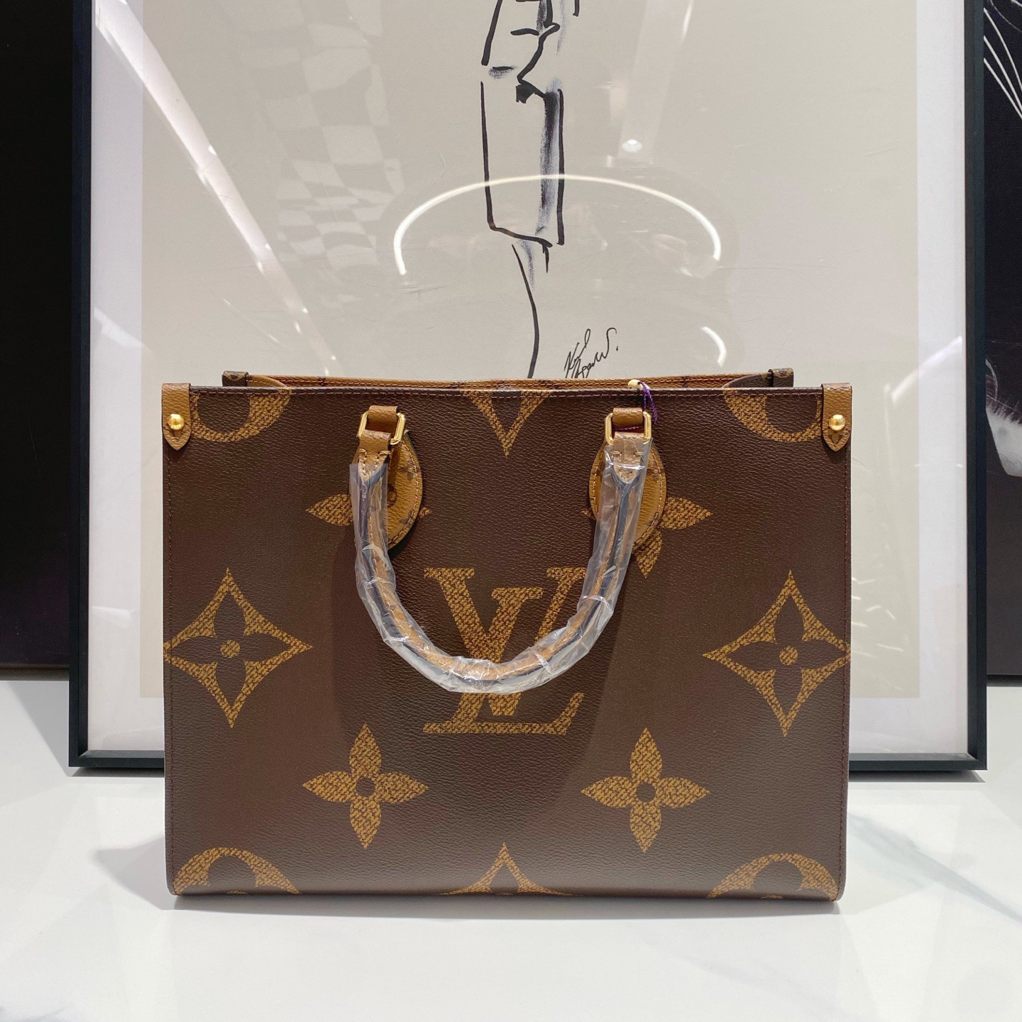 未使用 LouisVuitton/路易威登 lv onthego中号 （14170）