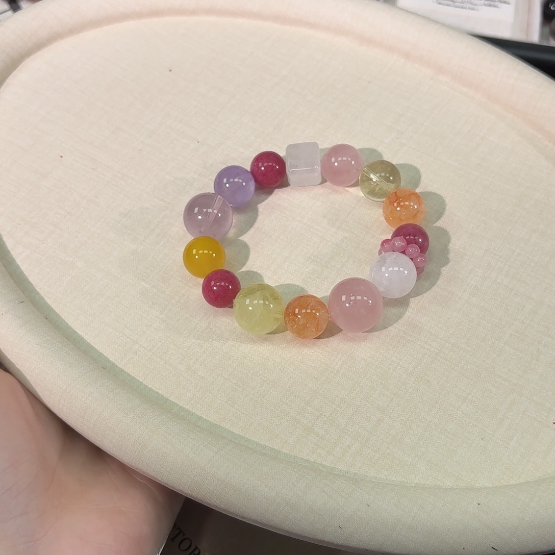 未镶嵌手链水晶多宝